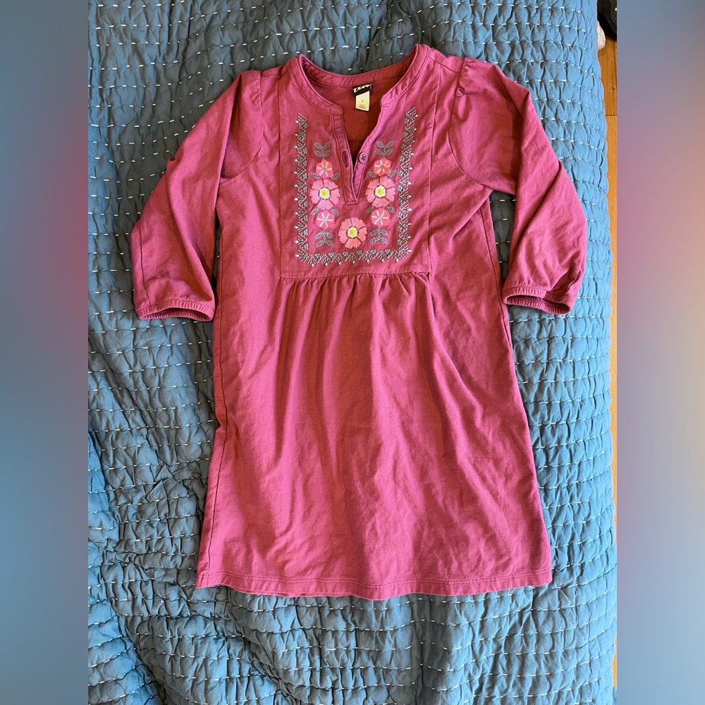Tea Collection tunic dress. Cotton, embroidery. Great condition.